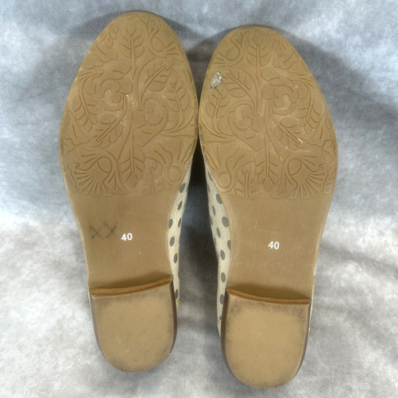 L'Artiste By Spring Step Klasik Women's Loafer 9 Tan Gray Leather Slip-On Shoes - Picture 9 of 10